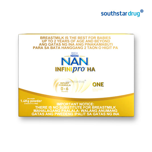 Nan Infinipro HA One 0 to 6 Months 1.4kg Box