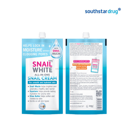 Snailwhite All-in-One Face Cream 7ml Sachet