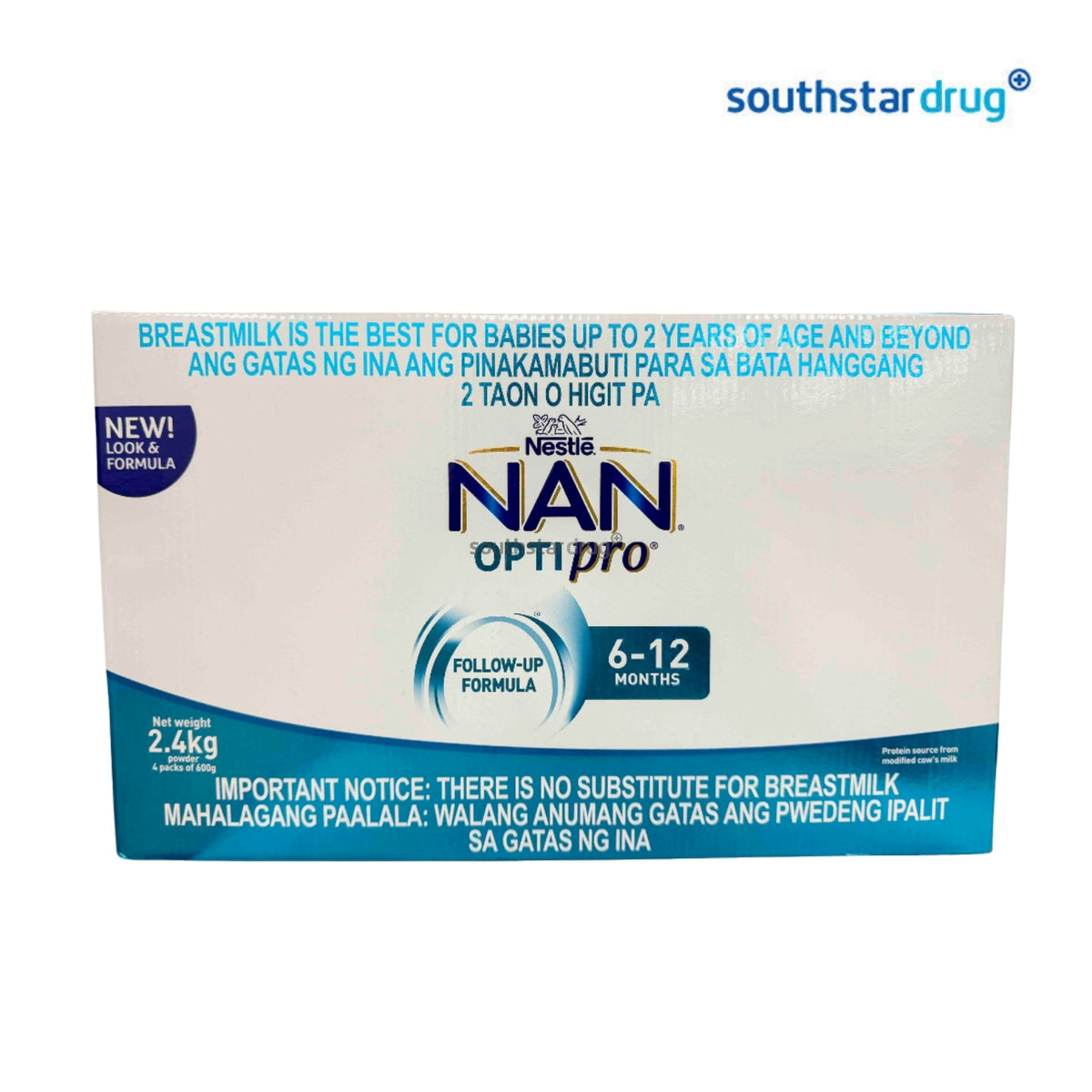 Nan Optipro Two Follow-up Formula for 6 to 12 Months 2.4kg