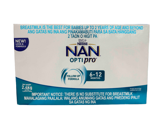 Nan Optipro Two Follow-up Formula for 6 to 12 Months 2.4kg