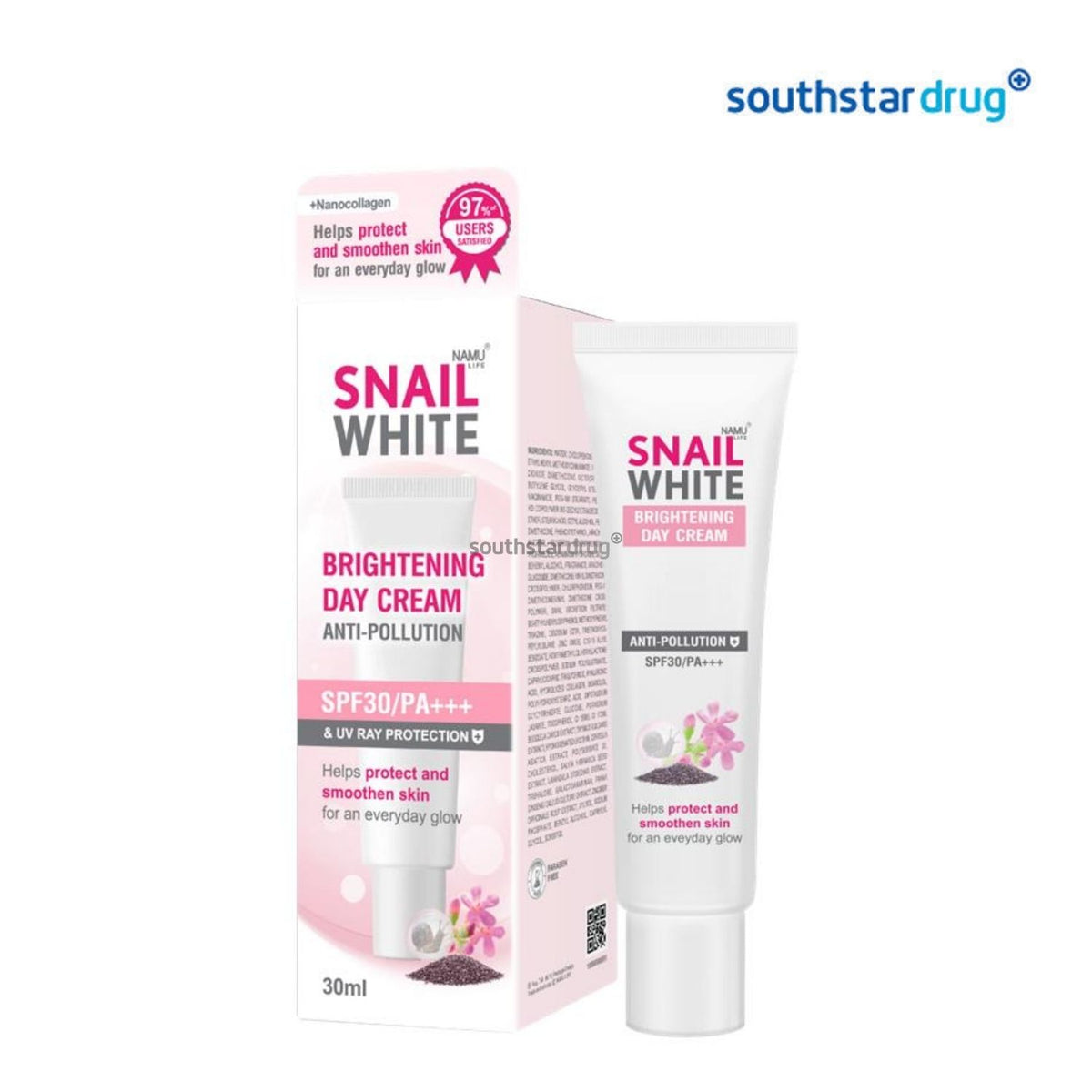 SnailWhite Brightening Day Cream SPF30 30ml