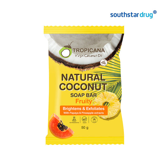 Tropicana Natural Coconut Soap Bar 50g Fruity