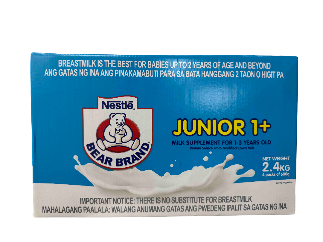 Bear Brand Junior Milk 1 to 3 Years 2.4kg Box
