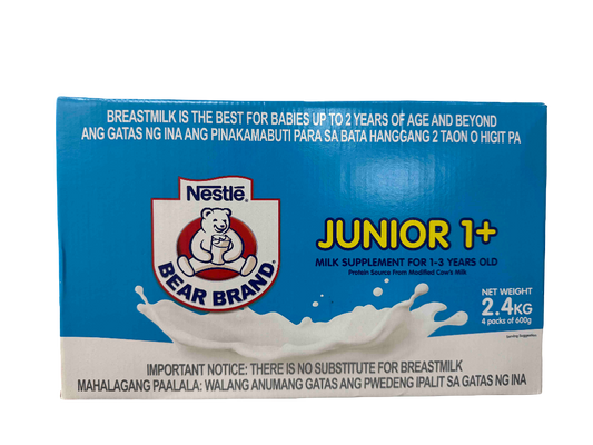Bear Brand Junior Milk 1 to 3 Years 2.4kg Box