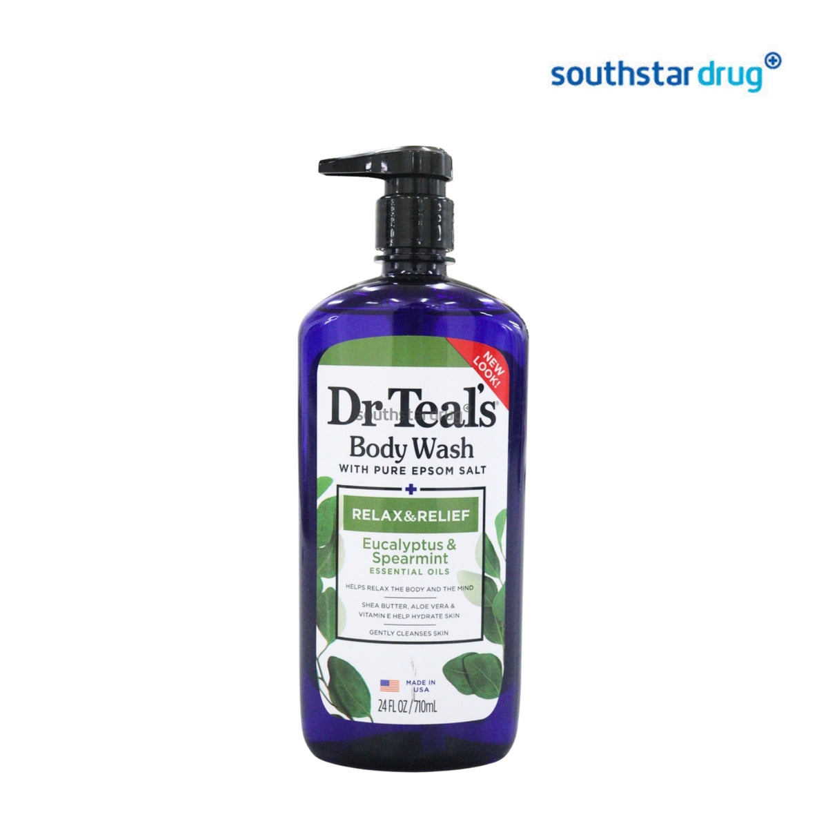 Dr Teal's Eucalyptus & Spearmint Body Wash 710ml