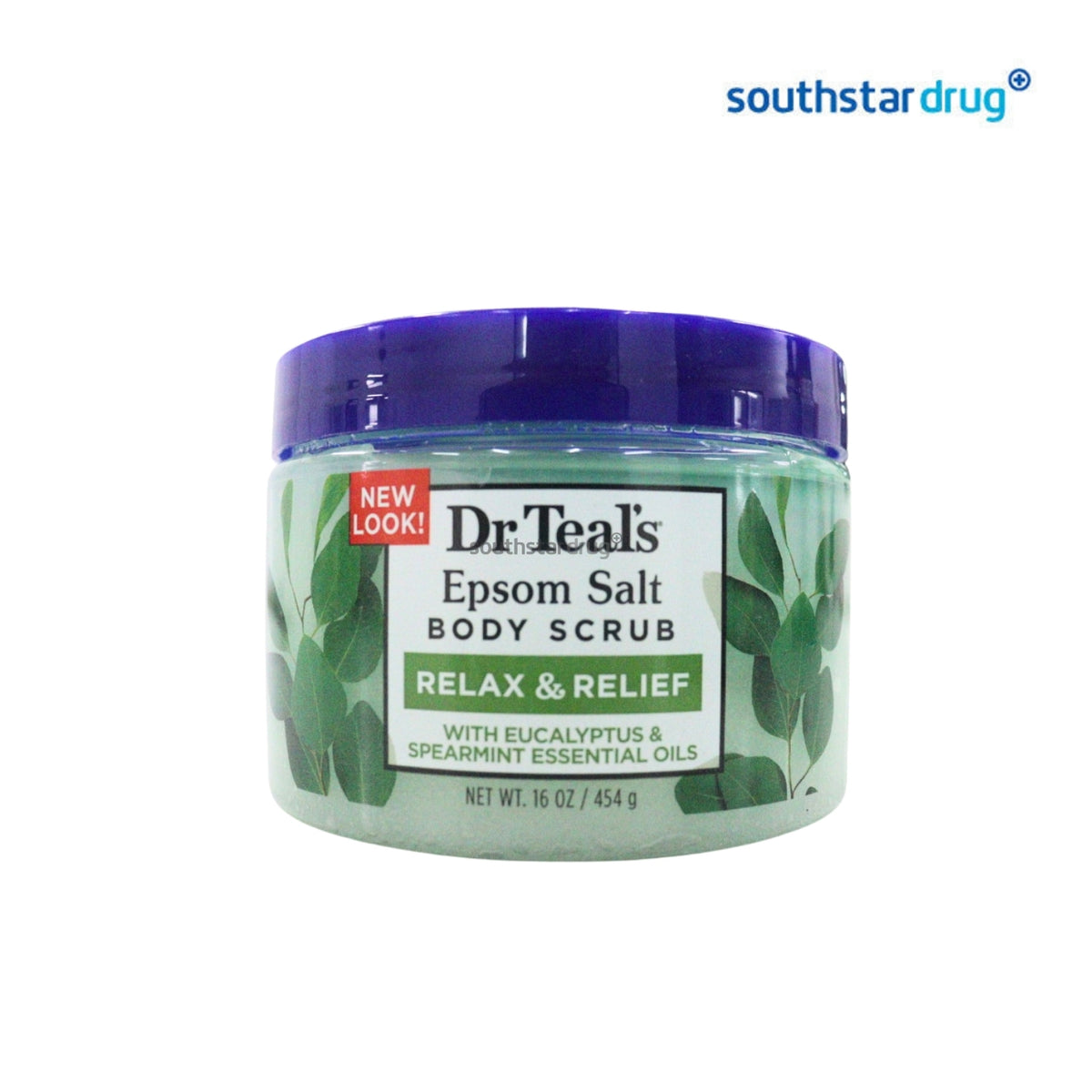 Dr Teal's Relax & Relief Body Scrub 454g Tub