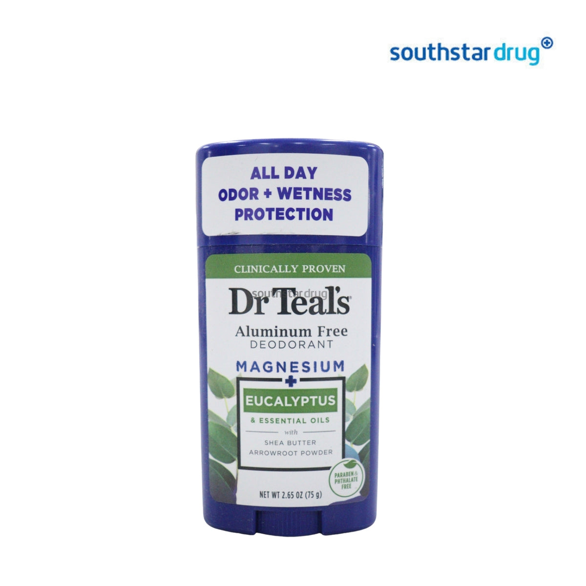 Dr Teal's Eucalyptus Deodorant Stick 75g
