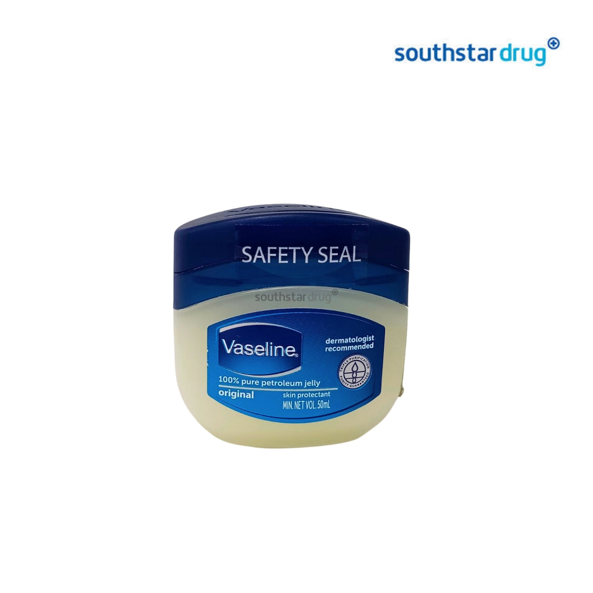 Vaseline Petroleum Jelly Original 50ml  – Skin Moisture and Protective Care
