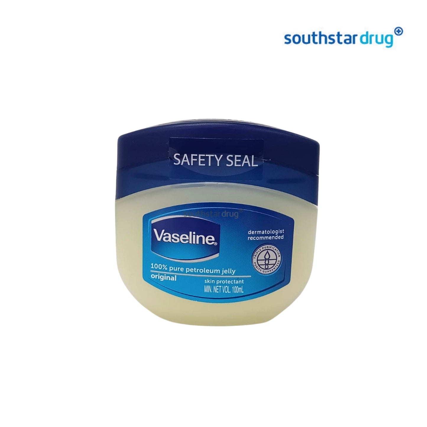Vaseline Petroleum Jelly Original 100ml – Skin Moisture and Protective Care