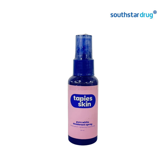 Tapies Skin Deo Spray Pure White 50ml – Underarm Freshness and Care