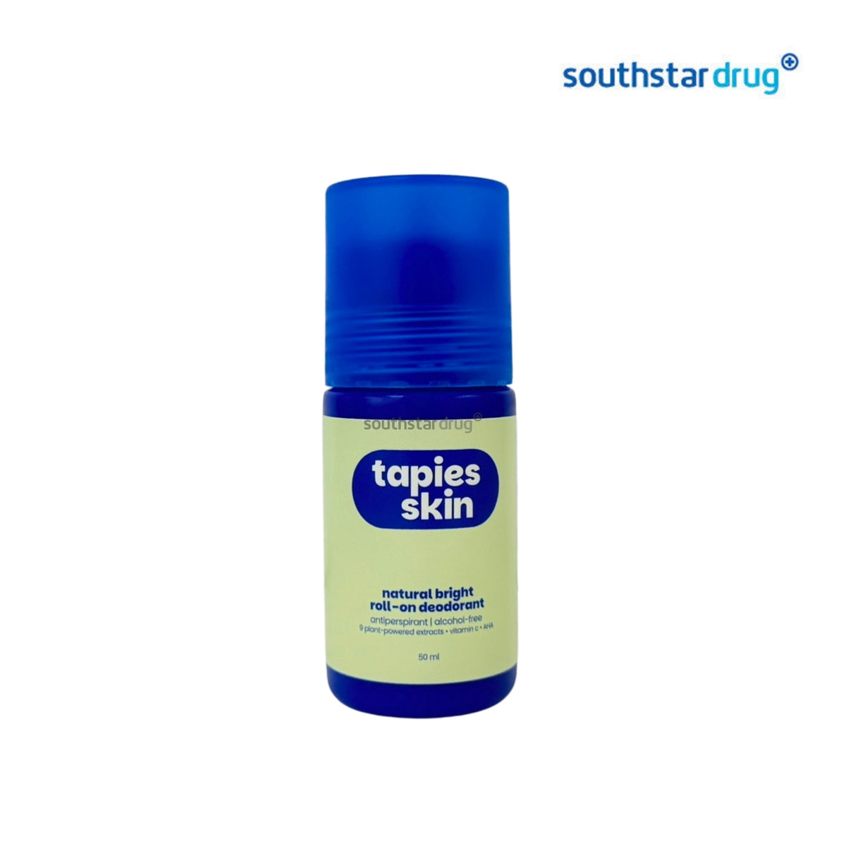 Tapies Skin Deo Roll-On Natural Bright 50ml – Underarm Freshness and Care