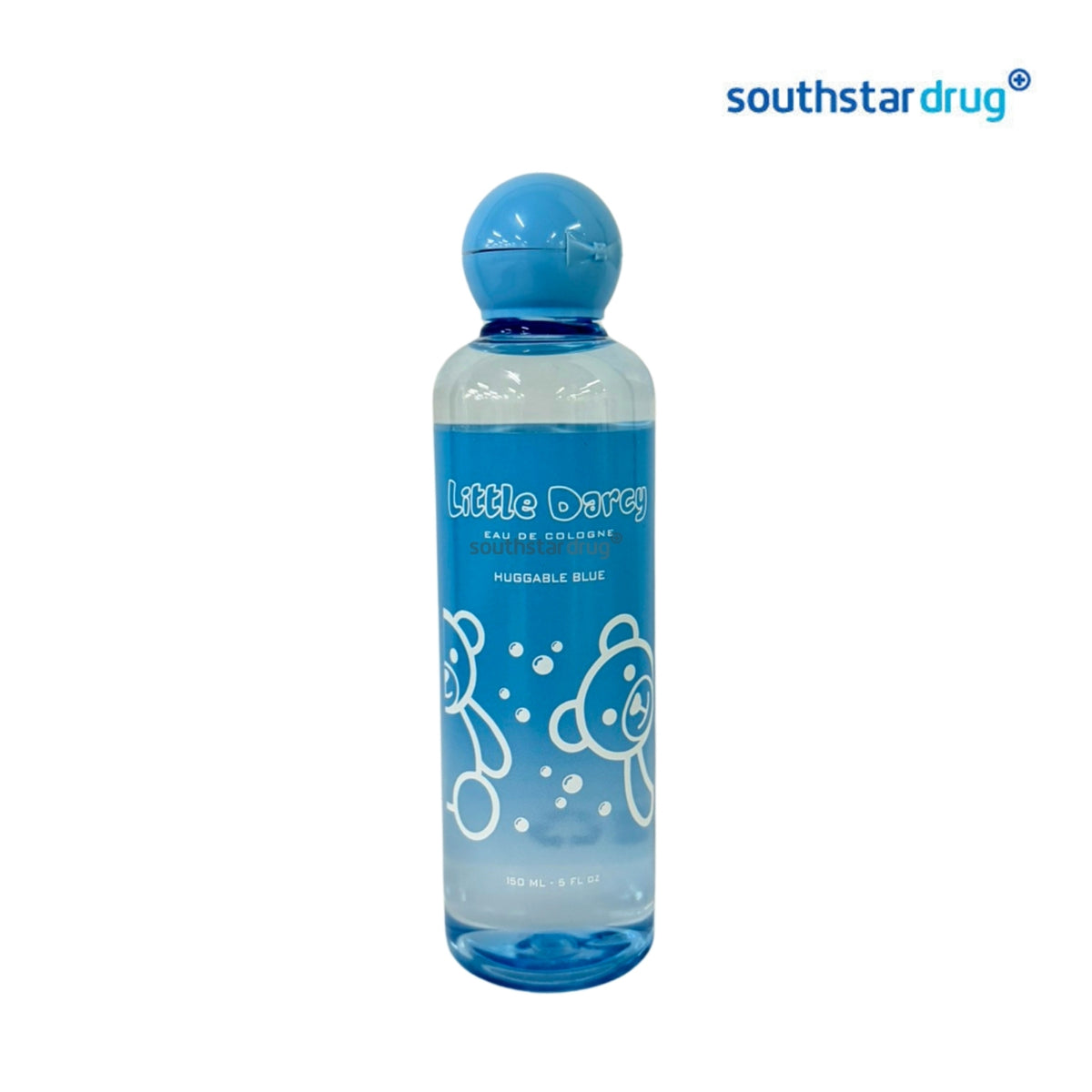 Little Darcy Cologne Huggable Blue 150ml (1 Bottle) – Light and Pleasant Fragrance