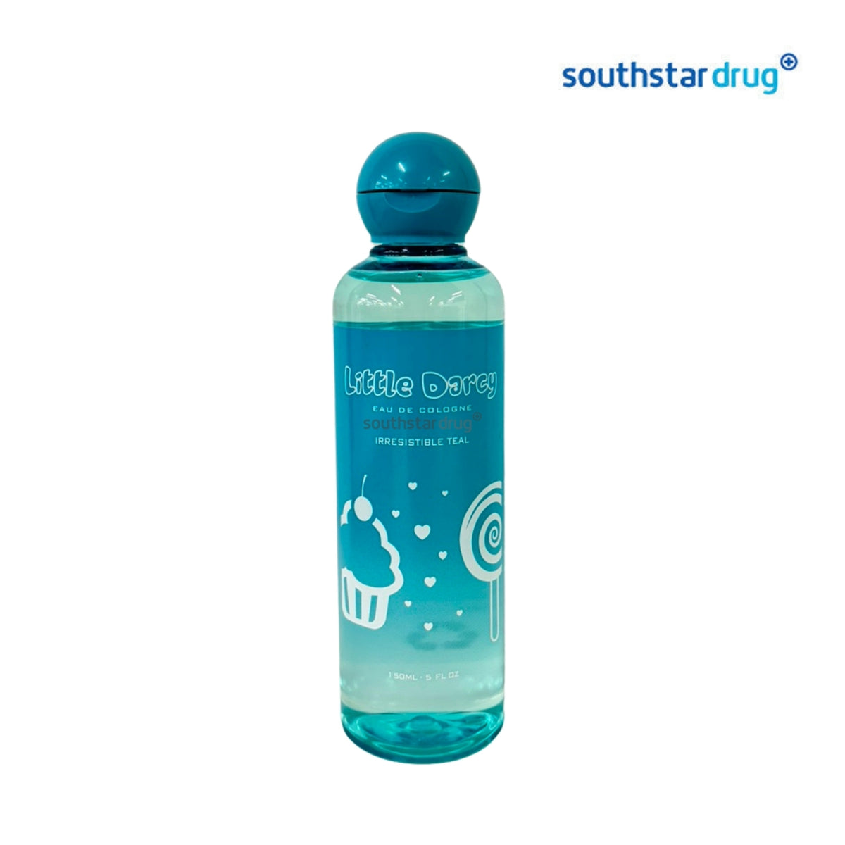 Little Darcy Cologne Irresistible Teal 150ml (1 Bottle) – Light and Pleasant Fragrance