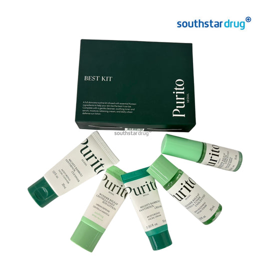 Purito Seoul Best Kit – 5-Piece Skincare Set (1 Kit) – Cleansing, Hydration and Sun Care