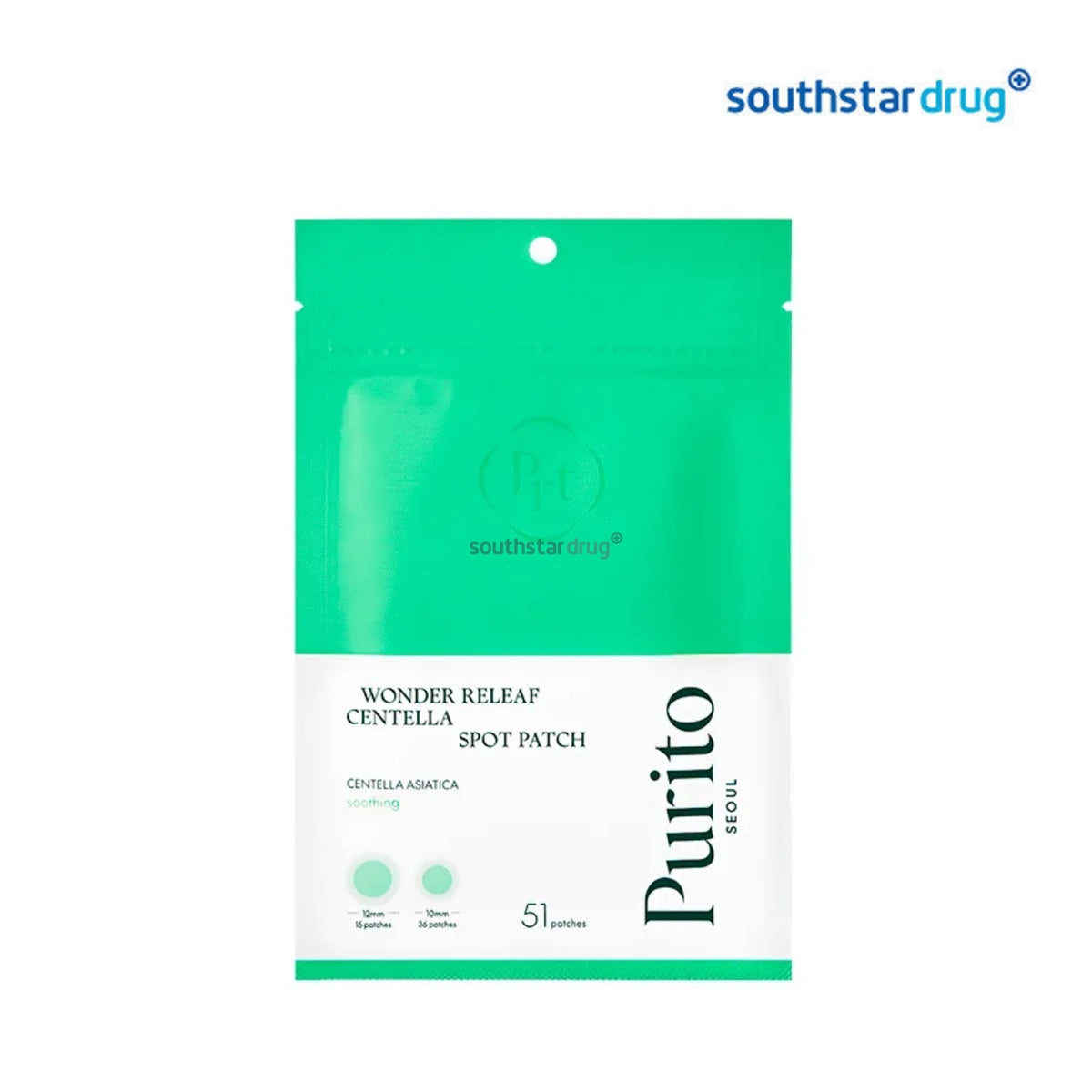 Purito Seoul Wonder Releaf Spot Patch 51s – Blemish Spot Care