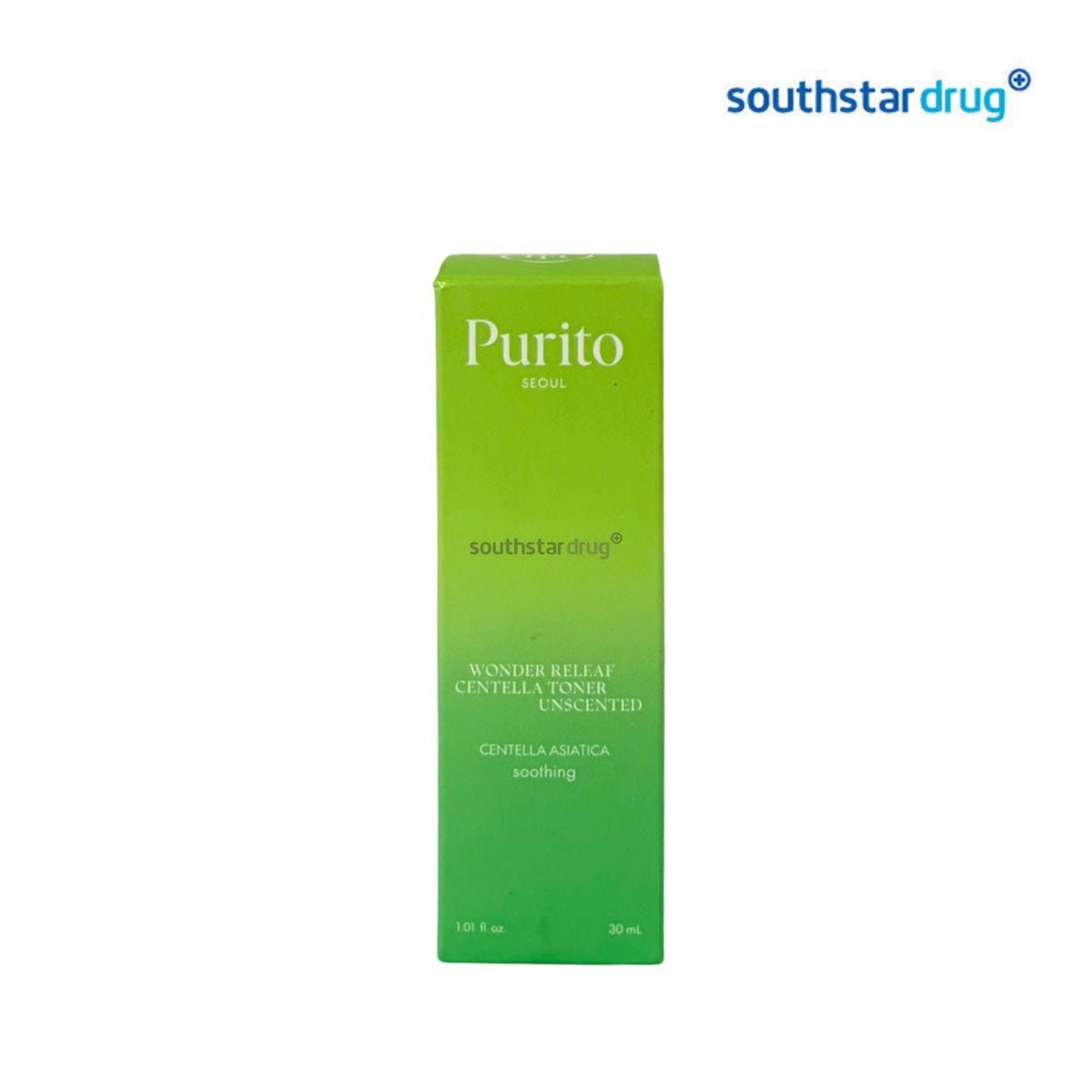 Purito Seoul Wonder Releaf Centella Unscented Facial Toner 30mL (1 Bottle) – Gentle Facial Hydration
