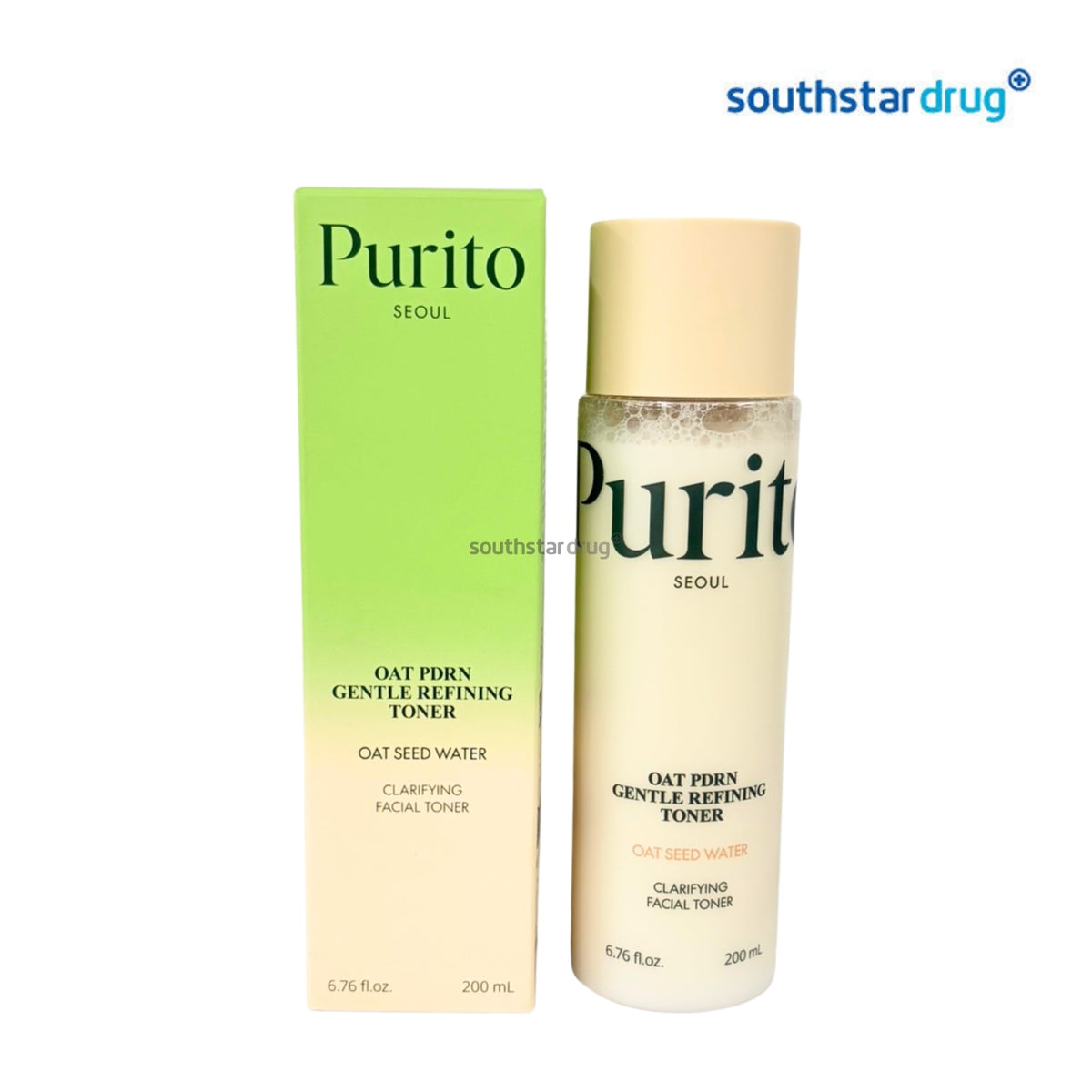 Purito Seoul Oat PDRN Refining Facial Toner 200ml (1 Bottle) – Facial Hydration and Skin Care