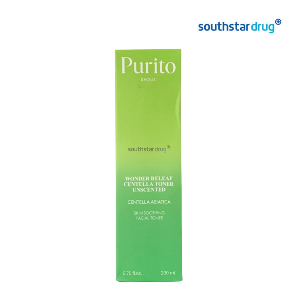 Purito Seoul Wonder Releaf Centella Unscented Facial Toner 200ml (1 Bottle) – Gentle Facial Hydration