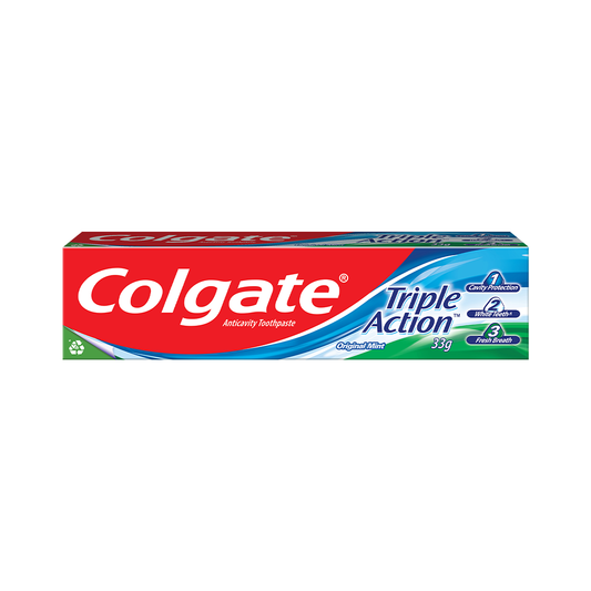 Colgate Triple Action Anti-Cavity Family Toothpaste 33g