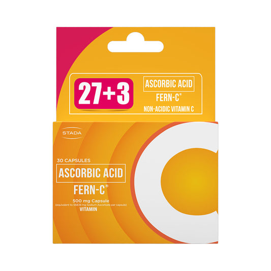 Fern-C Vitamin C 500mg Capsule 27+3