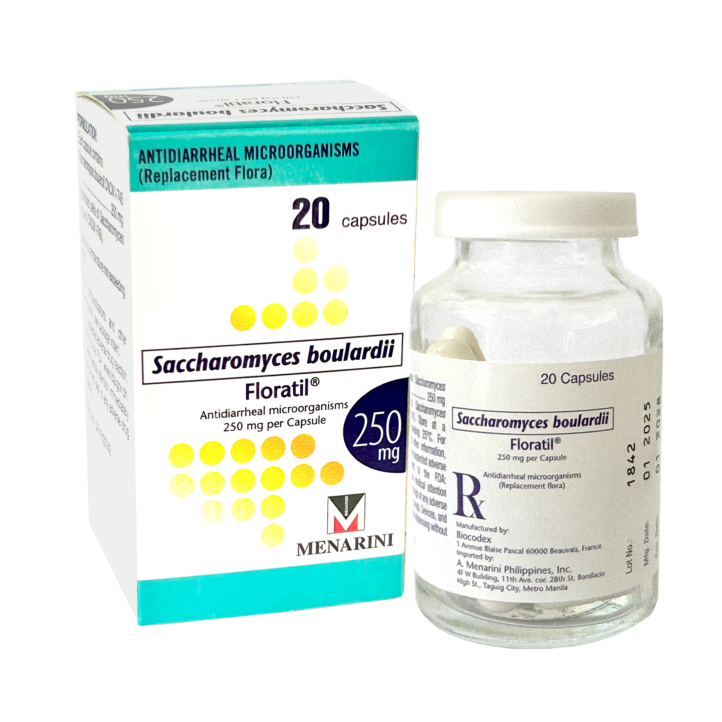 Rx: Floratil 250mg Capsule