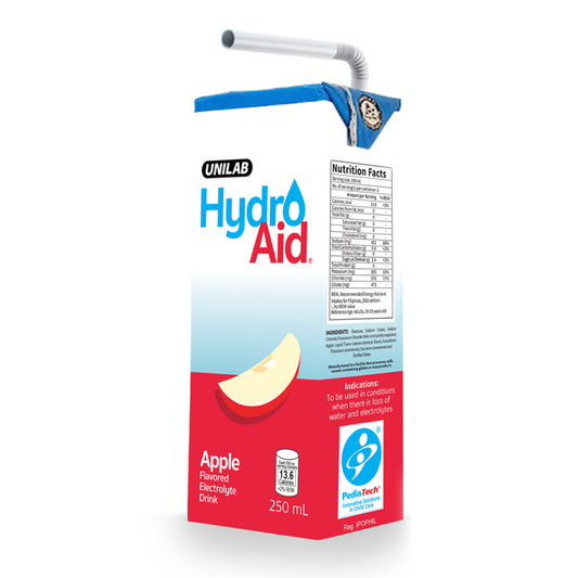 Hydro Aid Electrolyte Apple 250ml Tetra