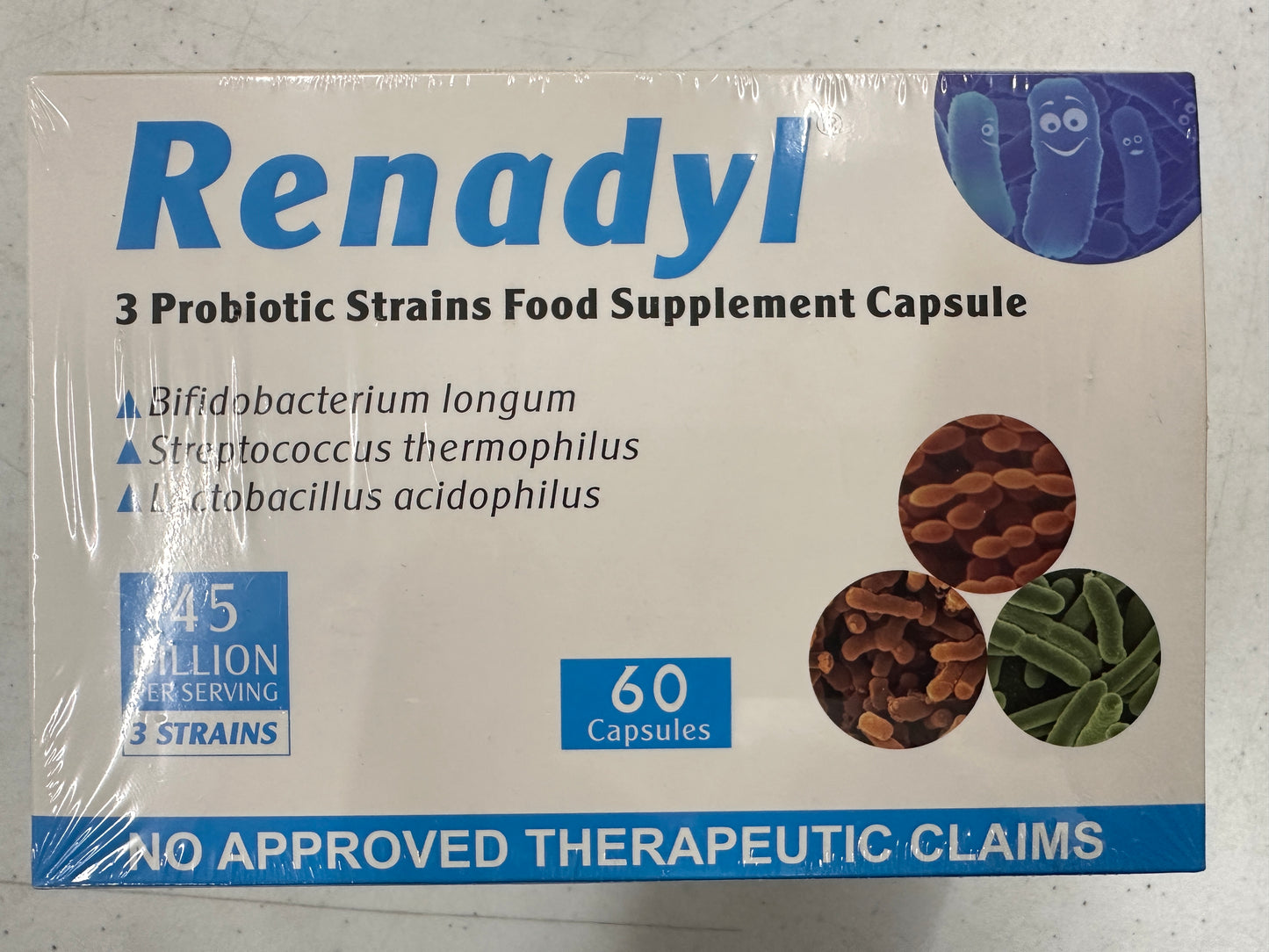 Renadyl Cap 3Strains 45Billion 60