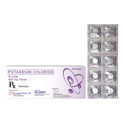 Rx: K-Lyte 600mg Tablet