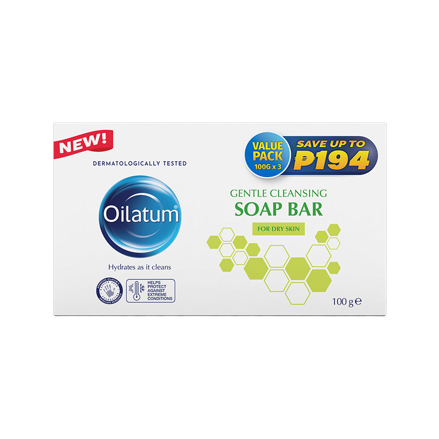 Oilatum Soap Gentle Cleansing 100g x3 Pack