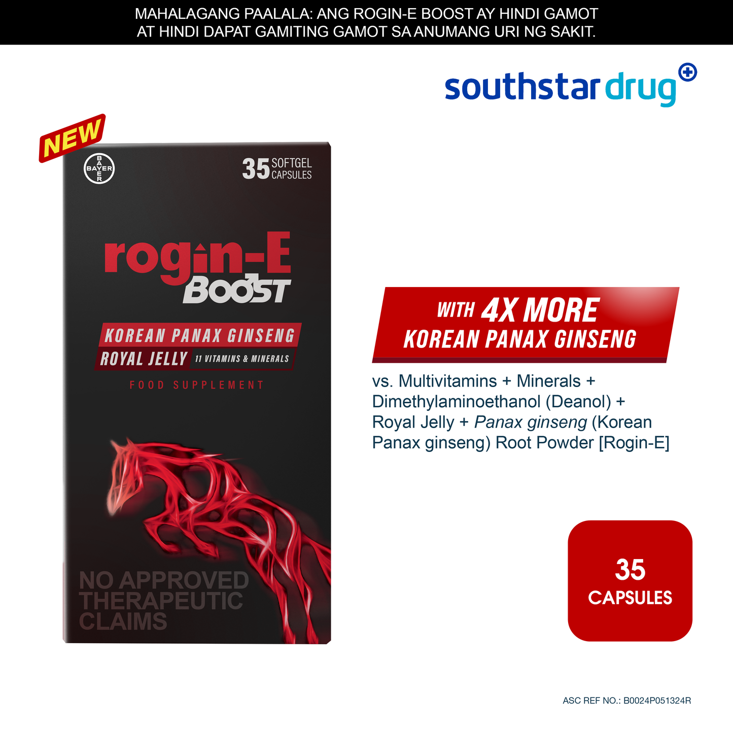 Rogin-E Boost Soft Gel - 35s