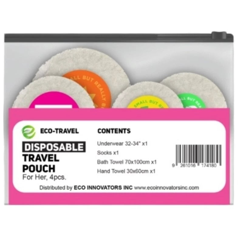 Eco Travel Disposable Go Bag For Her