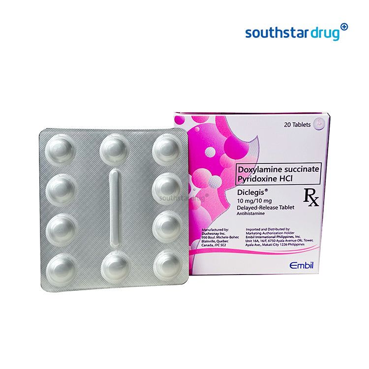 Rx: Diclegis 10mg/10mg Tablet