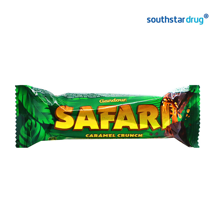 Gandour Safari Wafer Caramel Crunch 32G Bar