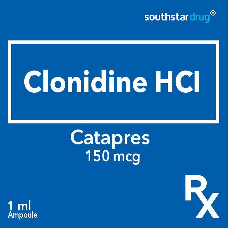 Rx: Catapres 150 mcg Ampoule - Southstar Drug