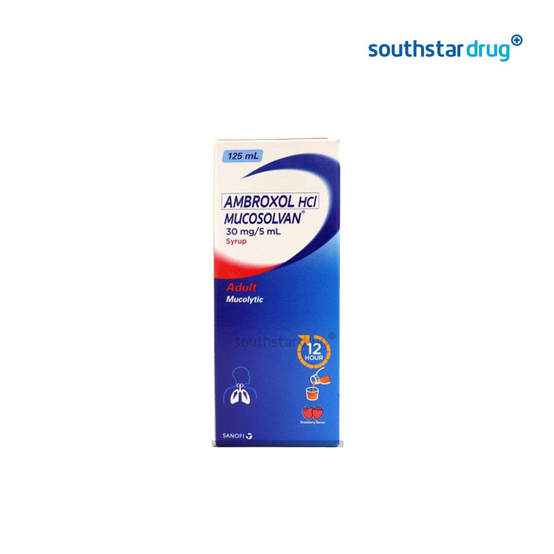 Mucosolvan Adult 30mg / 5ml 125ml Syrup - Southstar Drug