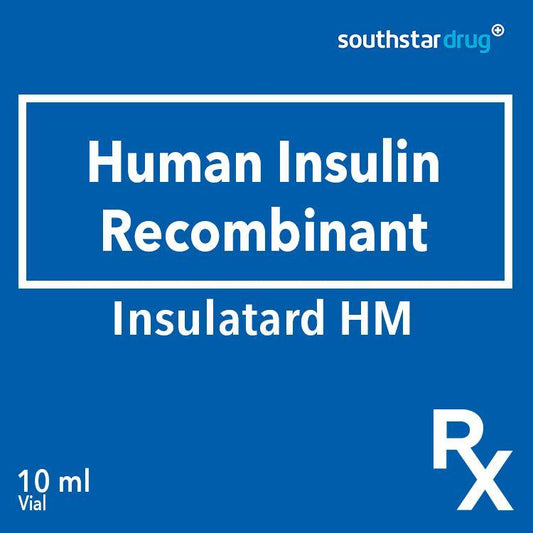 Rx: Insulatard HM Vial 10ml - Southstar Drug