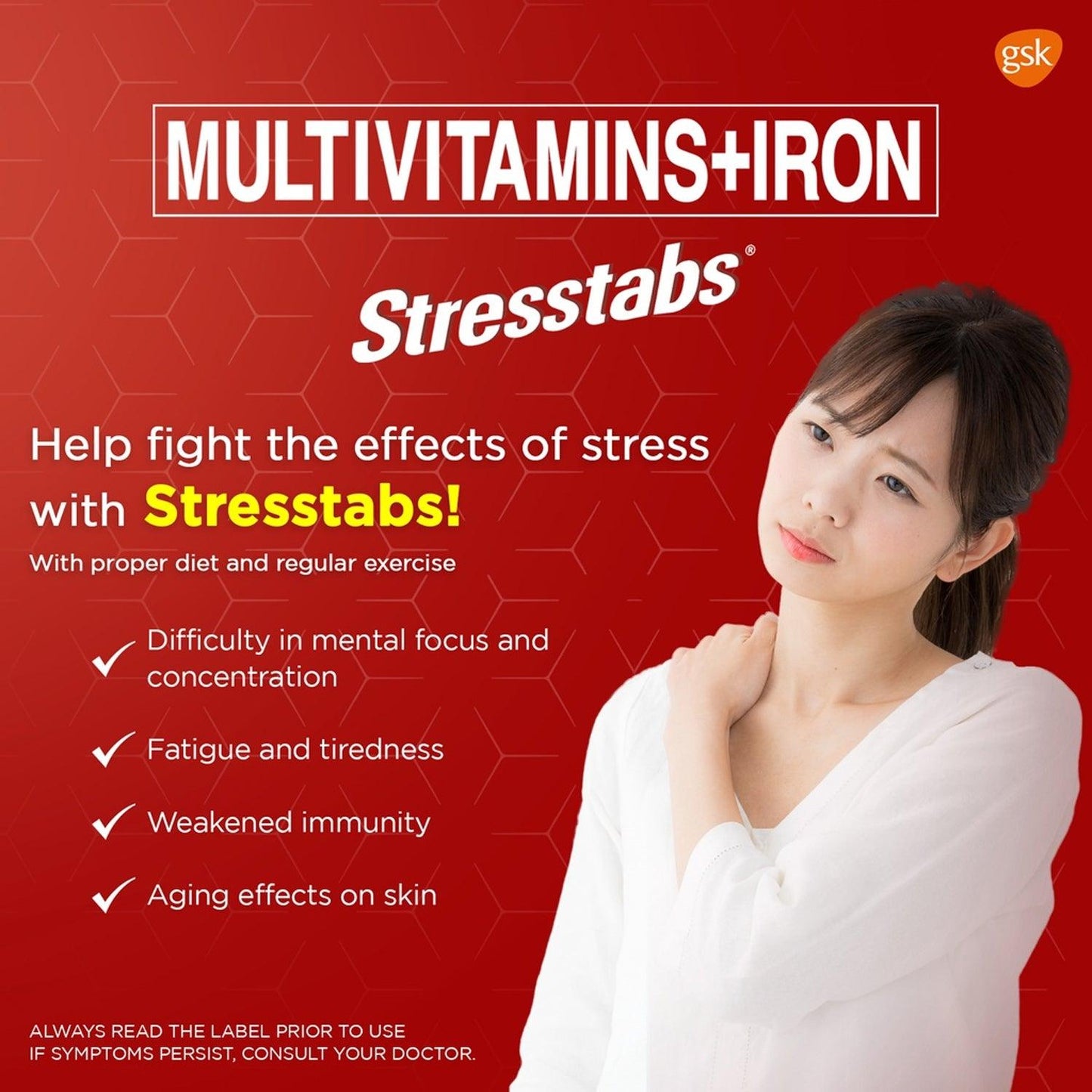 Stresstabs Multivitamins Tablet - 20s - Southstar Drug