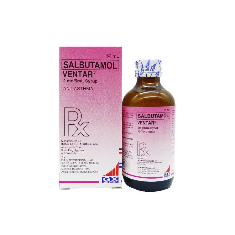 Rx: Ventar 2mg / 5ml 60ml Syrup - Southstar Drug