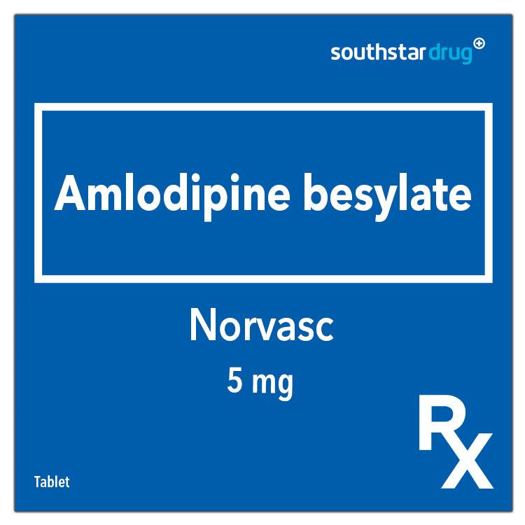 Rx: Norvasc 5mg Tablet - Southstar Drug