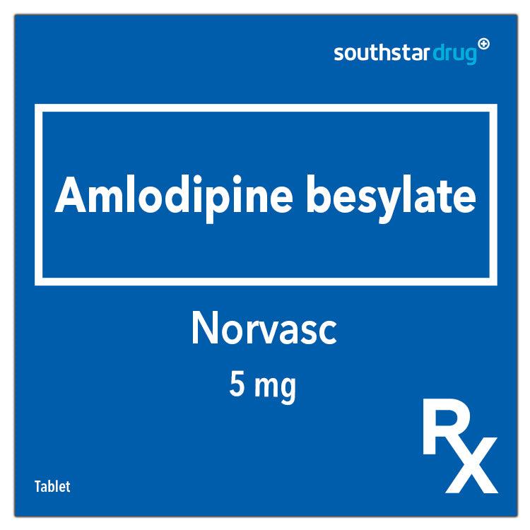 Rx: Norvasc 5mg Tablet