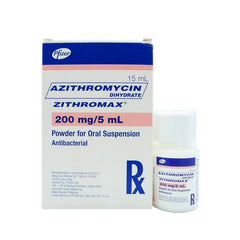 Rx: Zithromax 200mg 15ml Powder for Oral Suspension - Southstar Drug