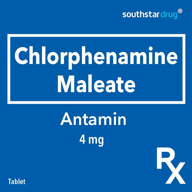Rx: Antamin 4mg Tablet - Southstar Drug