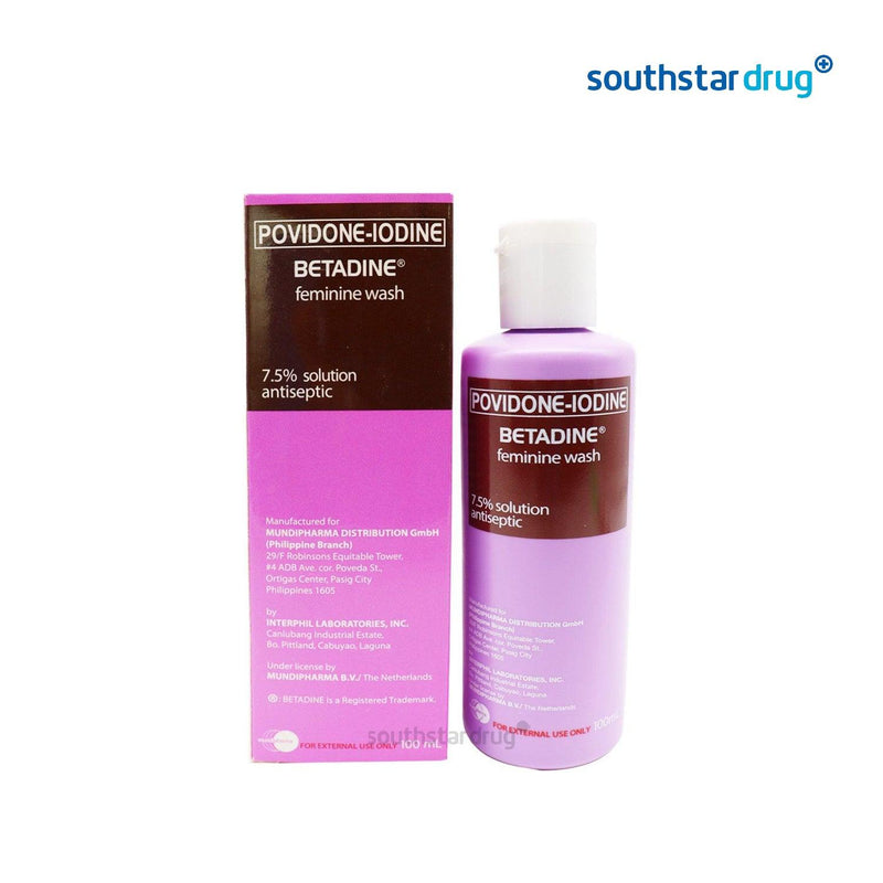 Betadine Feminine Wash 100ml - Southstar Drug