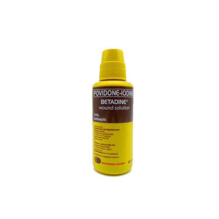 Betadine 10% Wound Solution 60ml - Southstar Drug