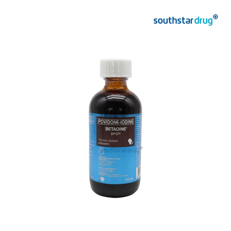 Betadine Gargle 120ml Solution - Southstar Drug