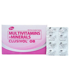 Clusivol O.B. Tablet - 20s - Southstar Drug