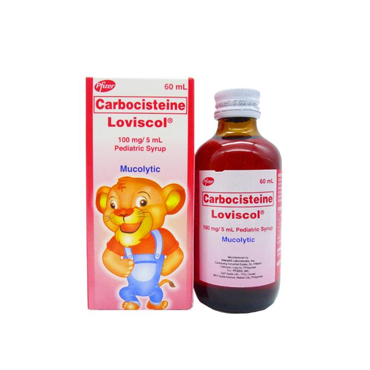 Loviscol Pediatric 100mg / 5ml 60ml Syrup - Southstar Drug