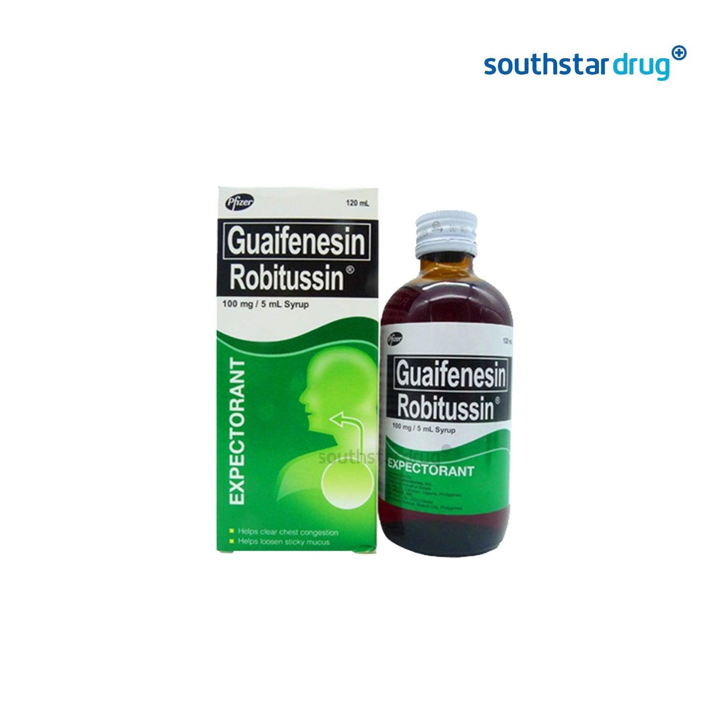 Robitussin PL 100mg/5ml Syrup 120ml - Southstar Drug