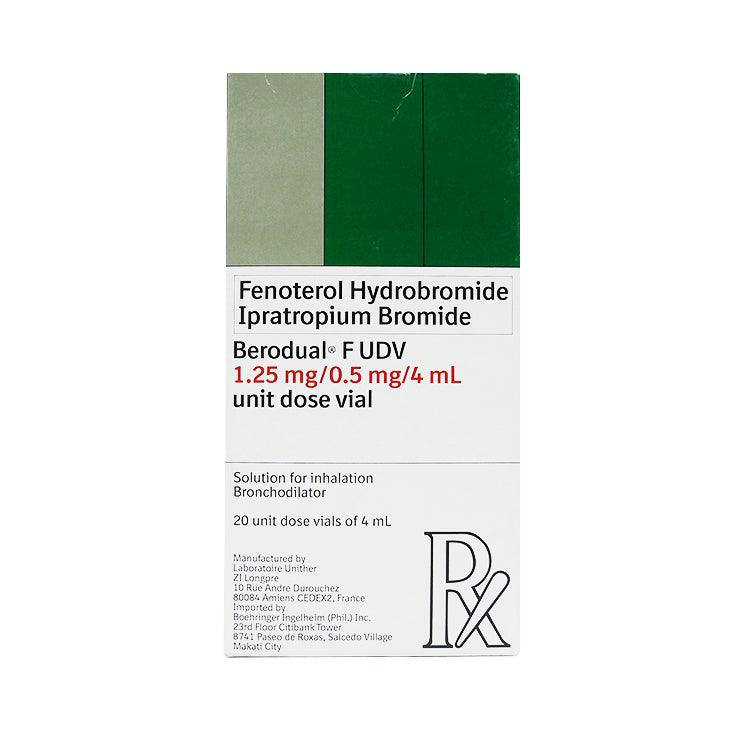 Rx: Berodual F Udv 4ml - Southstar Drug