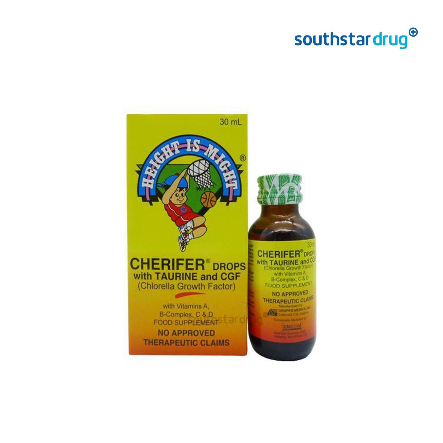 Cherifer 30ml Drops - Southstar Drug